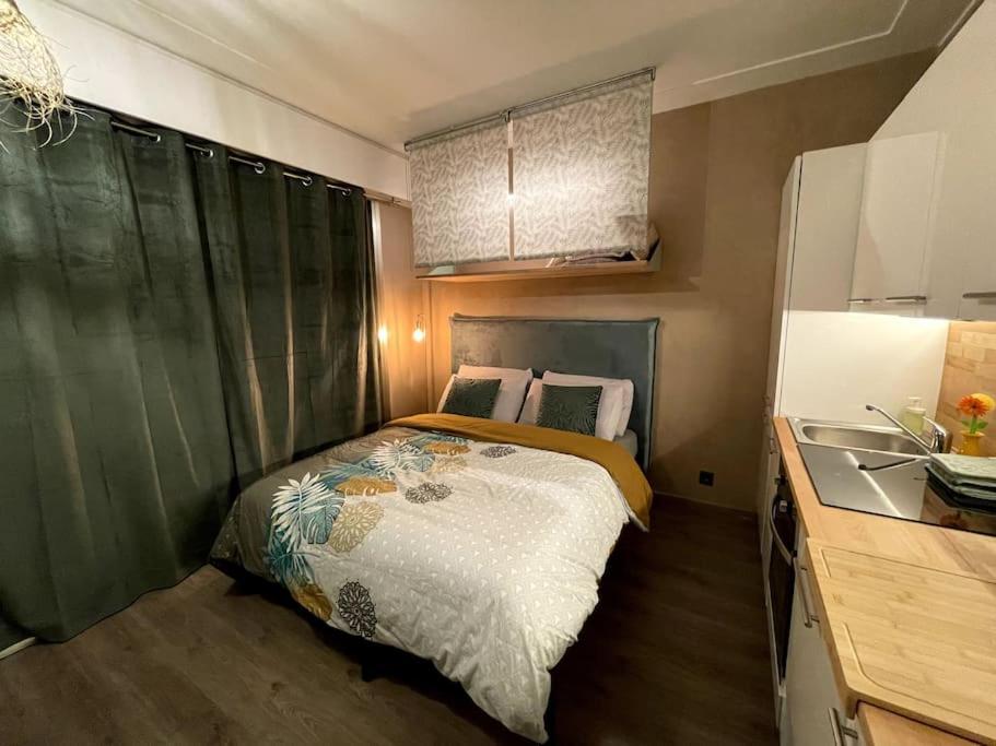 La Room: Seaside Apartment + Terrace + Parking مينتون المظهر الخارجي الصورة